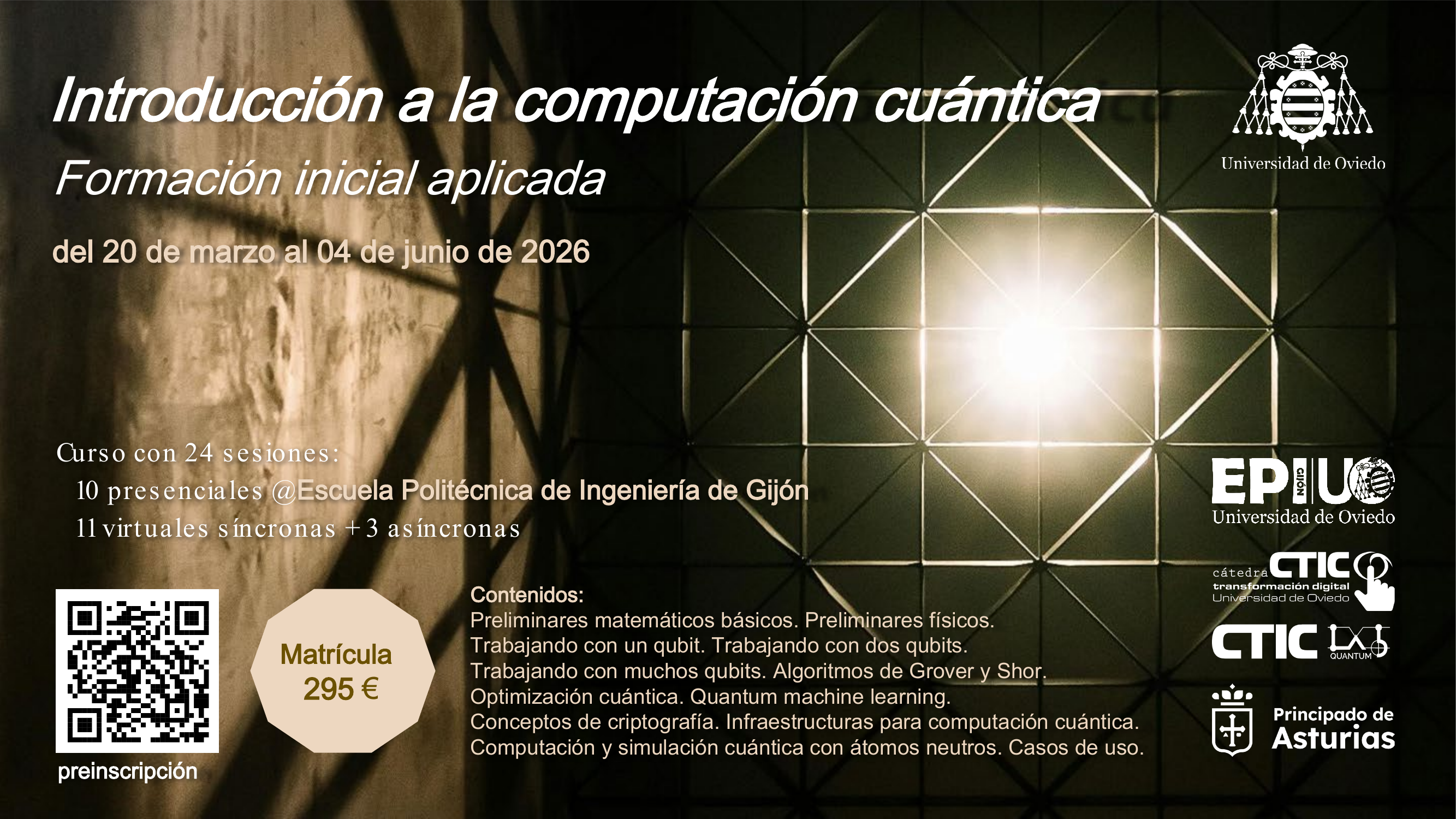 Curso de Introducción a la Computación Cuántica en la Universidad de Oviedo