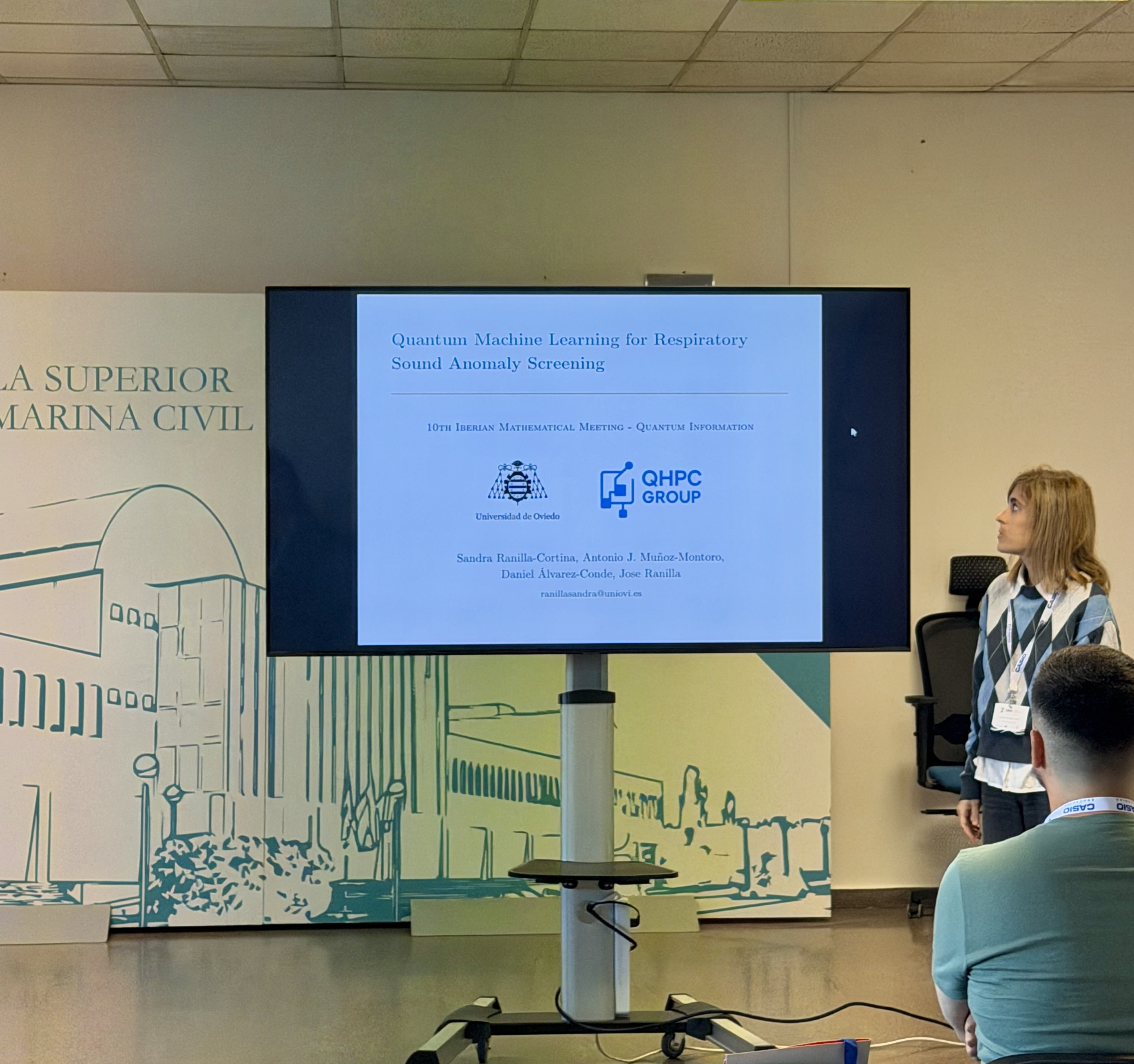 QHPC en la Segunda jornada del X Iberian Mathematical Meeting (#IMM), organizado por la #RSME y la #SPM